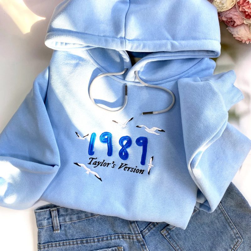 1989TSVersionEmbroideredSweatshirtHoodieTShirt 1