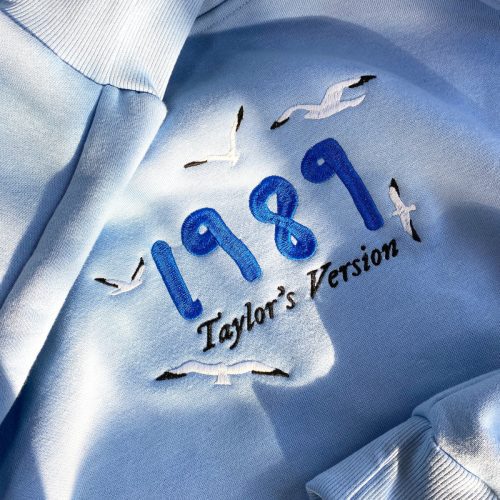 1989TSVersionEmbroideredSweatshirtHoodieTShirt 2